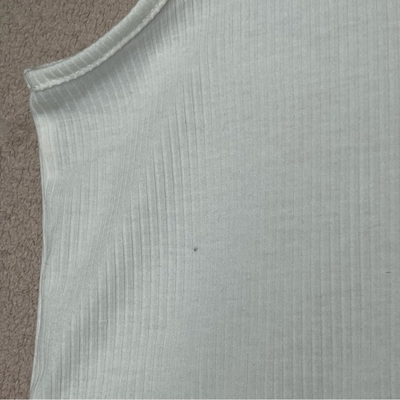 Abound V-Neck Tank Top-White-Women’s XXL-Casual-Summer-Cottagecore-Classic-NEW - Picture 6 of 8